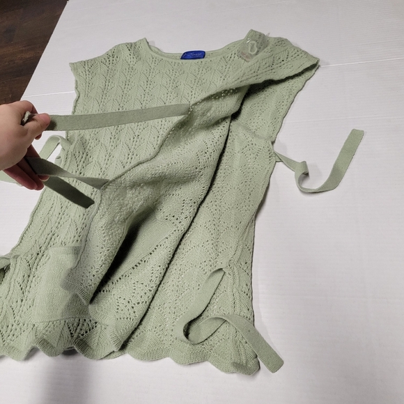 New Vintage Esveg Mongolia Tie Side Sweater Size S - Picture 3 of 5